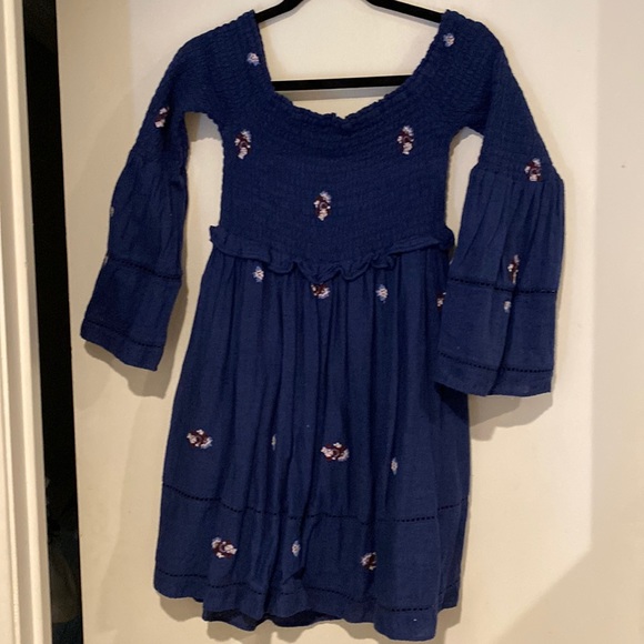 Free People Dresses & Skirts - Free people navy dress M